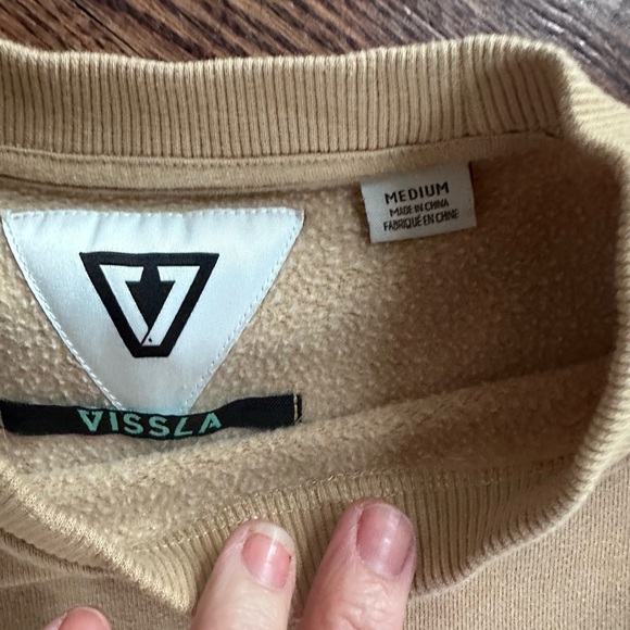 Men’s VISSLA crewneck sweatshirt size medium - Picture 4 of 4